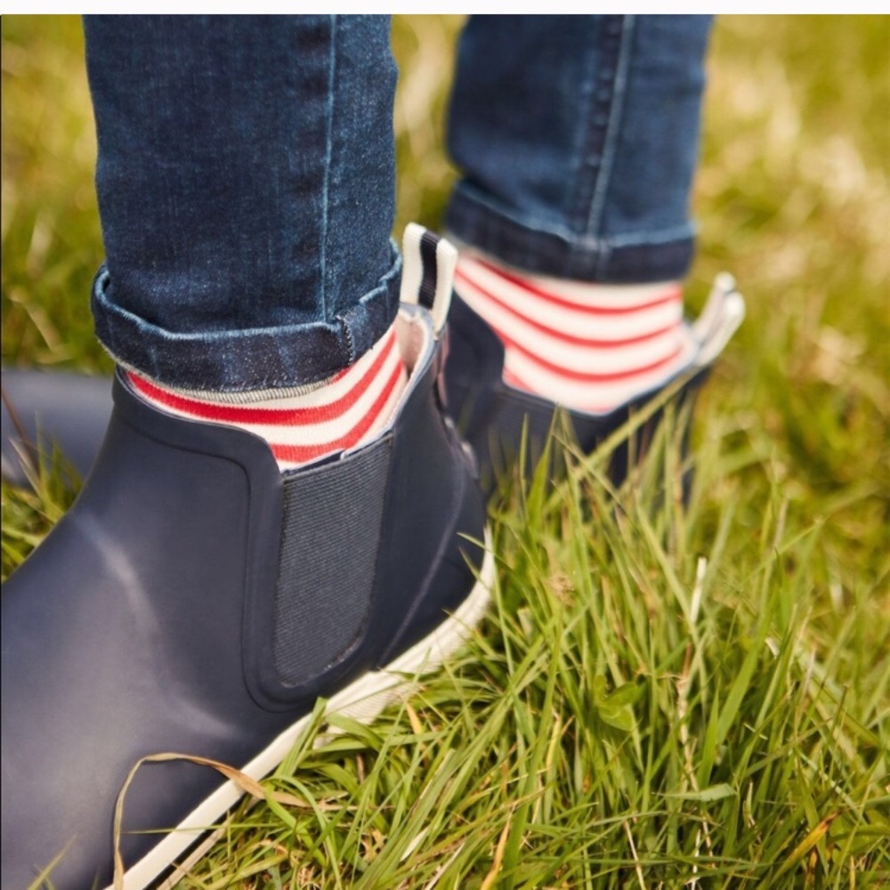 Joules Rainwell Navy Boots